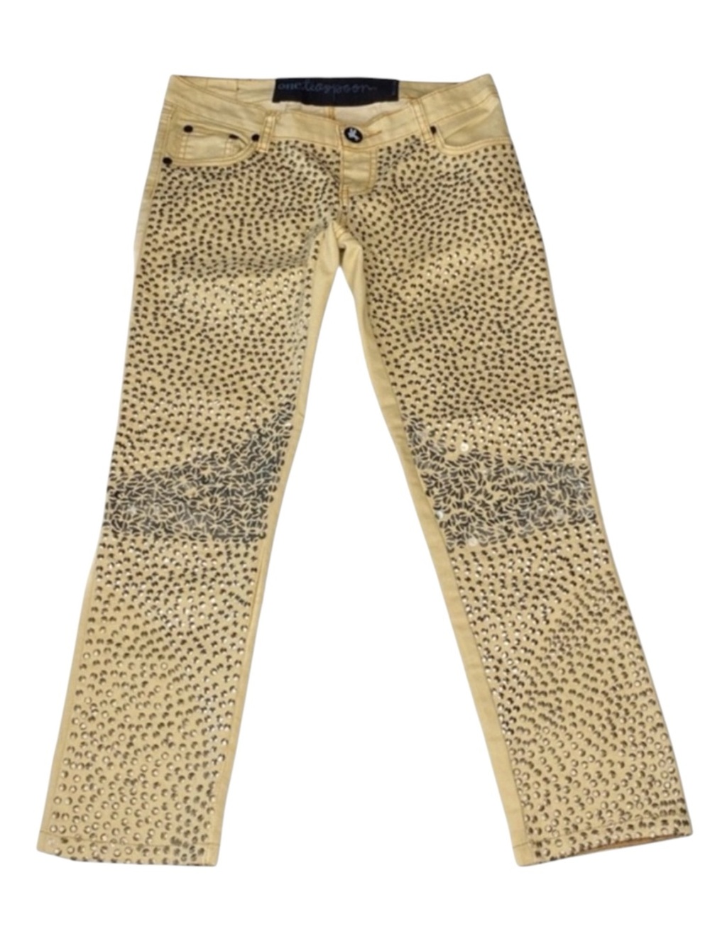 Rare: One Teaspoon ϟ Sequin Iggy Skinny Jeans ϟ Festival Girls Night Date ϟ 26 - Picture 3 of 16